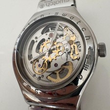 [Rare/Working Item] Swatch AutomatIC Skeleton Watch picture