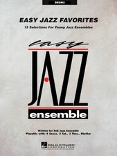 Easy Jazz Favorites Drums Easy Jazz Ensemble Series NEW 007010300 picture