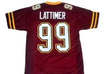 Movie The Program Lattimer #99 Football Jersey Custom Name All Sewn picture