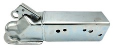 Titan Straight Tongue Trailer Coupler Zinc-Plated 21K 3