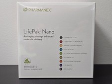 Nu Skin Pharmanex LifePak Nano 60 Packets - New / Sealed Anti-Aging Exp 8/2027 picture