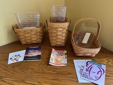 NEW Longaberger '96 '97 '98 Horizon of Hope American Cancer Society Basket Sets picture