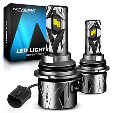 NOVSIGHT 9007 HB5 LED Headlight Bulbs Kit 240W 60000LM 6500K White High Low Beam picture