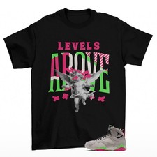 Levels Sneaker Shirt Black to Match Jordan 7 Tennis Day IV6508-030 picture