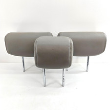2006-2012 Toyota RAV4 Rear HeadRests Set Left Center Right 3pcs OEM Gray Leather picture
