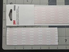 3M 08069 Press In Place Emblem Adhesive Strip, 2