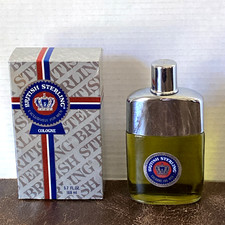 BRITISH STERLING Cologne Splash 5.7oz by Speidel Textron VINTAGE item picture
