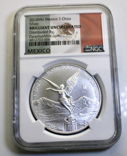 2018 Mo Mexico Silver Onza Libertad NGC BU, Only 300k Minted ParadiseMint Distri picture