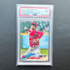 Topps 2018 Update Series Shohei Ohtani Angels RC Rookie Card #US1 Red Jersey picture
