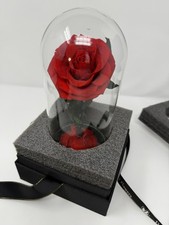 Forever Preserved Rose - Eternal Rose in Glass Dome - Beauty and the Beast Rose  picture