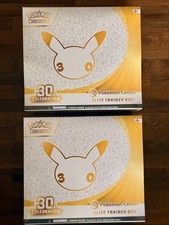 2x Pokemon Center 30th Anniversary ETB New Sealed picture
