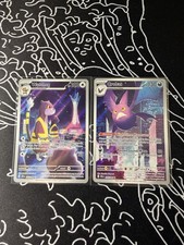Watchog Crobat Illustration Rare Lot Pokemon TCG Nighttime Full Art 2 Card NM picture