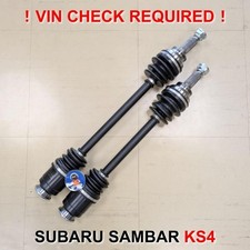 Front CV Axle Drive Shaft for Subaru Sambar KS4 KV4 4WD Left Right Set NEW picture
