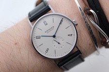 Nomos Tangente 38 Men’s Manual Wind Watch 38mm Working picture
