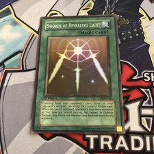 Yugioh Swords of Revealing Light LOB-101 1st Edition LIGHTLY PLAYED  picture