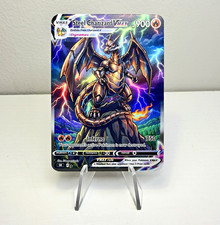 Pokémon TCG Steel Charizard VMAX *Fan Art* Full Art Holo picture