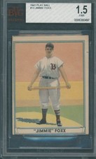 1941 Play Ball #13 Jimmie Foxx BVG FAIR 1.5 *0497 picture