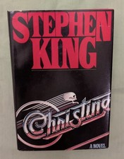 Stephen King Christine 1983 Hardcover w/ Dust Jacket Viking Press Book Club Ed. picture