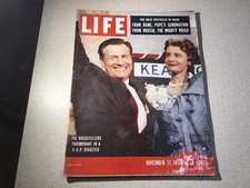 LIFE MAGAZINE.  November 17, 1958.  THE ROCKEFELLERS TRIUMPH IN A GOP DISASTER picture