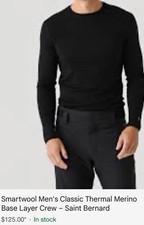 3 piece Smartwool 2 new Thermal Merino 150 Base Layer Long Sleeve Saint Bernard  picture