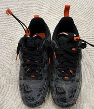 Nike Air Force 1 Experimental Halloween Size 8.5 Black Starfish picture