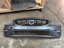 14-18 Volvo S60 FRONT BUMPER COVER COMPLETE Gray 714 OEM picture