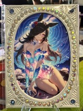 Rice Shower 12/18 Max Diamond Metal Card Gorgeous Dream Uma Musume Anime picture