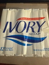 Ivory Bath Soap 12-Pack 1992 Vintage New Old Stock 42 oz 100% Pure It Floats NOS picture