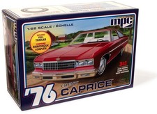 MPC 1976 Chevy Caprice w/Trailer 2T 1/25 Scale Model Kit [New Toy] picture