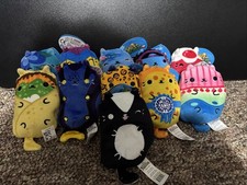Cats vs Pickles Dogs Vs Squirils Cows Bears Lot Of 11 Most Nwt Beanbag Plush Lot picture