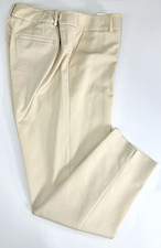 Talbots 14W Hampshire Ankle Pants Camel Beige High Waist Cotton Stretch Business picture