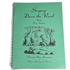 Singing Down The Road Saletan Folk Songbook Western Instructional 1977 Book Vtg picture