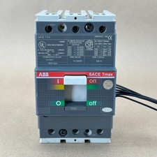 ABB SACE Tmax T1N 60A 3-Pole 480V MCCB Circuit Breaker AUX Contacts New picture
