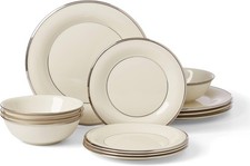 Lenox  Fine China SOLITAIRE 12pc Dinnerware Set N/O picture