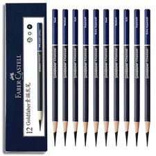 Charcoal Pencils, Faber-Castell Goldfaber — 5 or 10 Piece Mixed Set picture