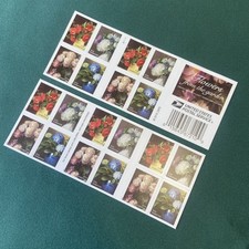 2017 Flowers From The Garden Stamps-100 total picture