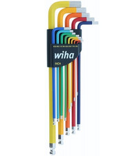 Wiha 66981 Color Coded Inch Hex L-Keys - 13pc Set picture