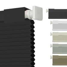 No Drill No Tools Blackout Cellular Shades Cordless Blinds for Windows Honeycomb picture