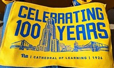 Pitt Football University of Pittsburgh 100 CoL Rally Towel 9/26/26 Historical  picture