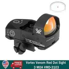 Vortex Venom 3 MOA Bright Red Dot Sight VMD-3103-  Reticle Black CR1632 picture