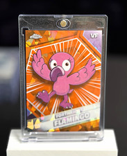 2026 Topps Chrome Sapphire VeeFriends Forthright Flamingo Orange /25 #79 picture