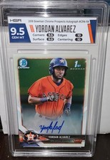 2018 Bowman Chrome - Prospect Autographs Yordan Alvarez #CPA-YA (AU, RC) picture