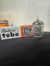 Vintage GE 5670 2C51 5-Star Black Plate Audio Tube NOS NIB Untested USA (70s) picture