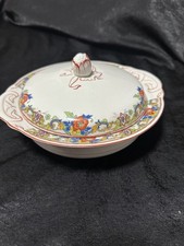 RARE ANTIQUE ALFRED MEAKIN covevered vegetable bowl MEA33 pattern. Circa  1907 picture