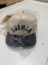 Howies Hockey The Backhand Lid Tan/Black Baseball Cap Hat Size L picture