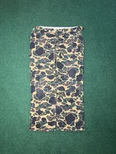 Vintage 70s 80s Camo Hunting Pants, Unique Camouflage, Size 36x28, Trendy Baggy picture