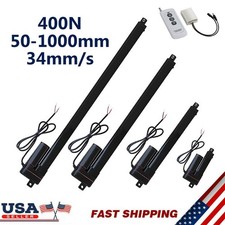800N 12V Linear Actuator Motor Fast Speed 20mm/s Stroke 2