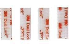 4x EZ Pass IPass FasTrak SunPass Fastlane Mounting Tape 3M Dual Lock picture