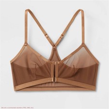 Women's Mesh Triangle Bralette - Auden Brown XXL *SEE DEAL* picture