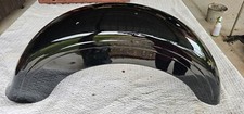 Harley Panhead 48 - 49 - 50 front fender painted HD Vivid Black picture